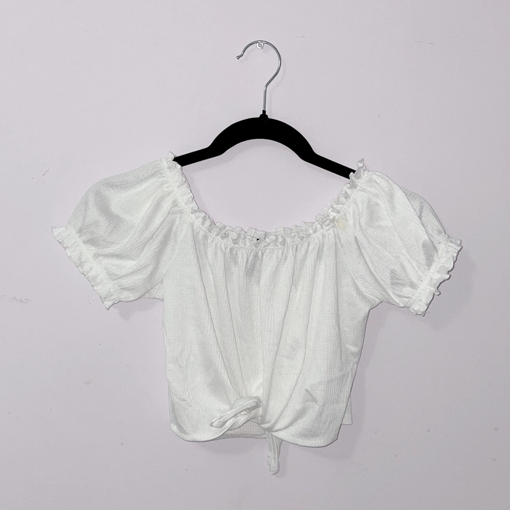 White Ruffle Top from H&M - Picture 2 of 2